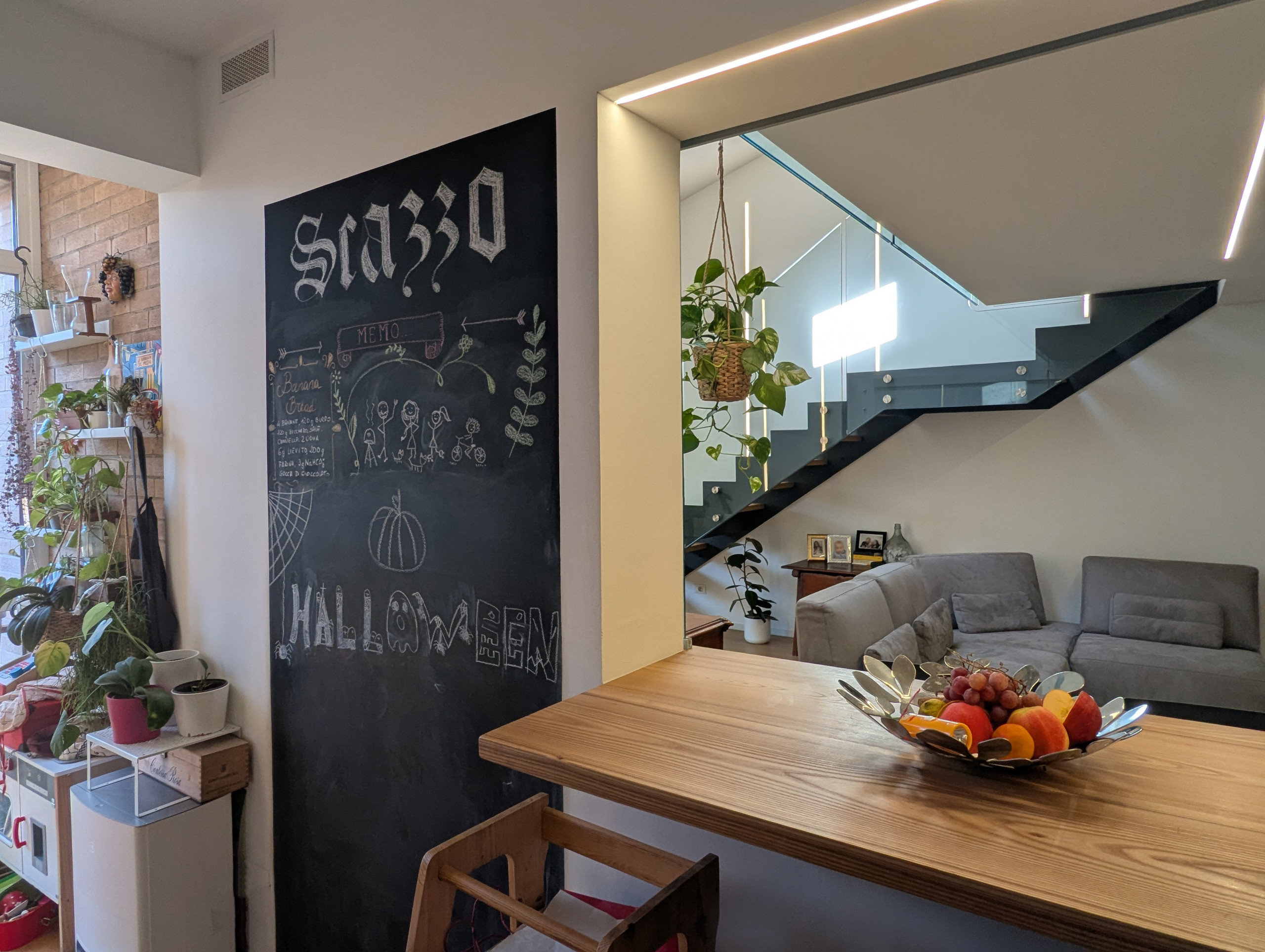 DUPLEX CON DOPPIA ALTEZZA -zona giorno
