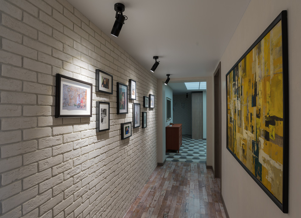 Просторная квартира в стиле лофт