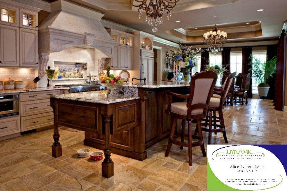 This is an example of a mediterranean kitchen in Wilmington.