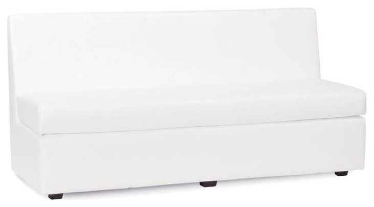 Howard Elliott Slipper Sofa With Cover, Avanti White
