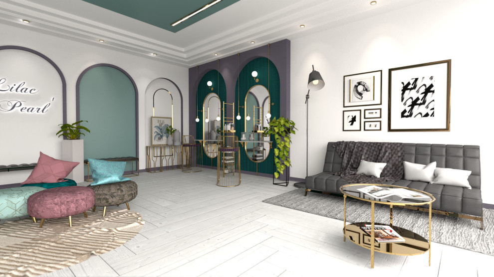 Mannheim Hair Salon CGI - 3 different design