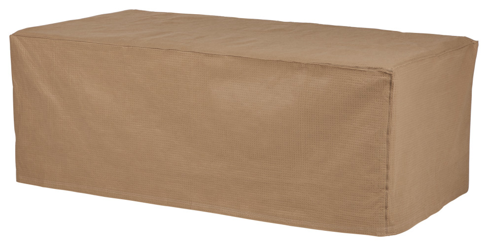 Duck Covers Essential 47" Rectangular Coffee Table Cover Contemporary Outdoor Furniture