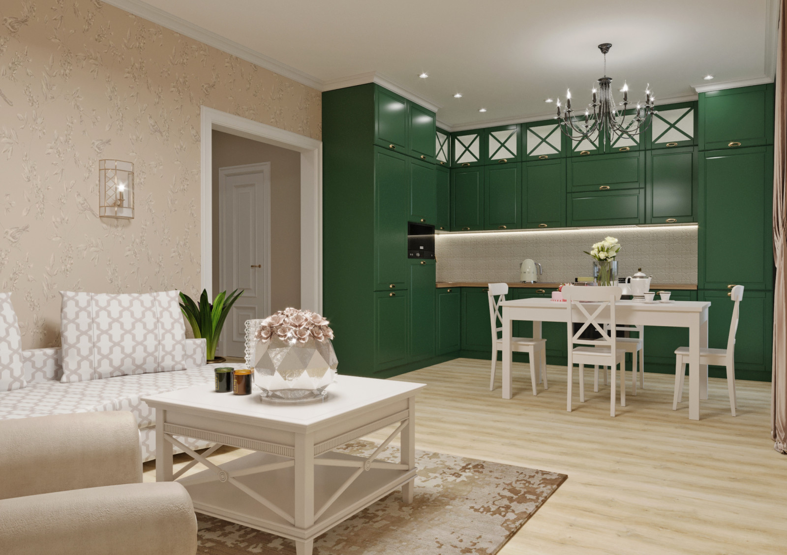 Цветущий сад