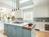 Transitional Kitchen by Sarah Kahn Turner
