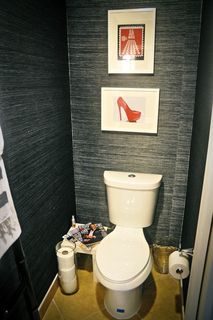 Bathrooms contemporary-cloakroom