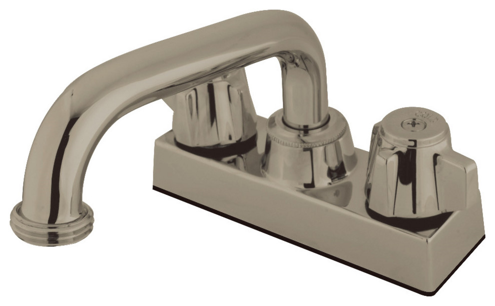 Kingston Brass KB471SN Laundry Tray Faucet, Brushed Nickel