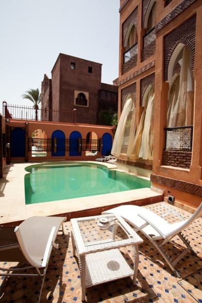Riad Targa Marrakech middelhavsstil-pool