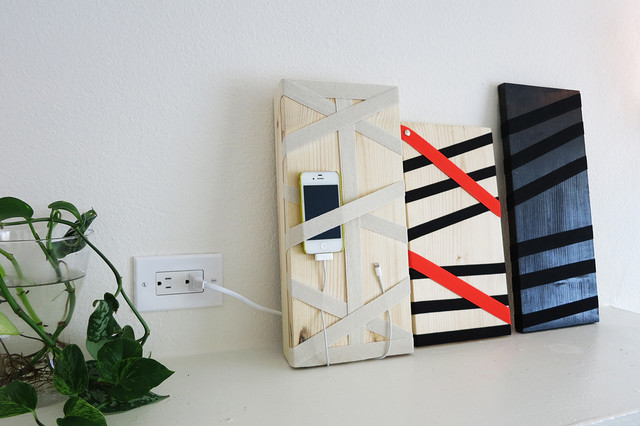 Elegant DIY Foam Board Panel to Hide Your Cords