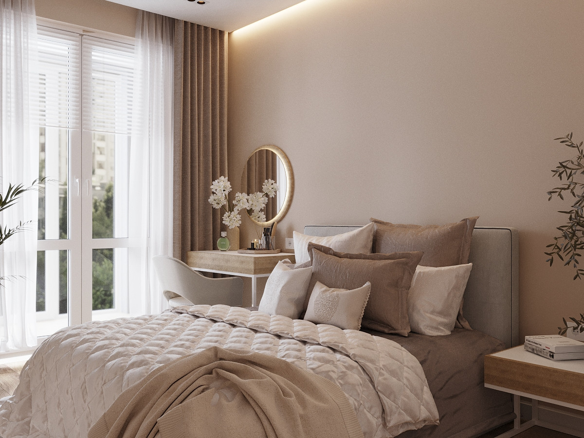 Современный интерьер с сканди нотками