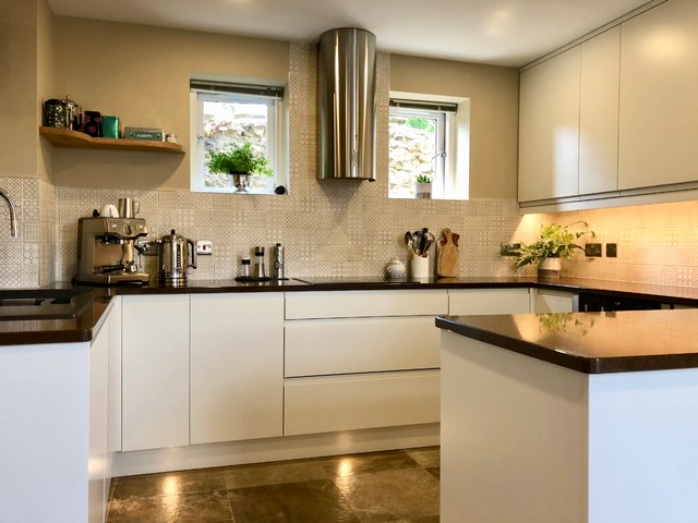 Open Plan Kitchen Dining Space contemporary-kitchen
