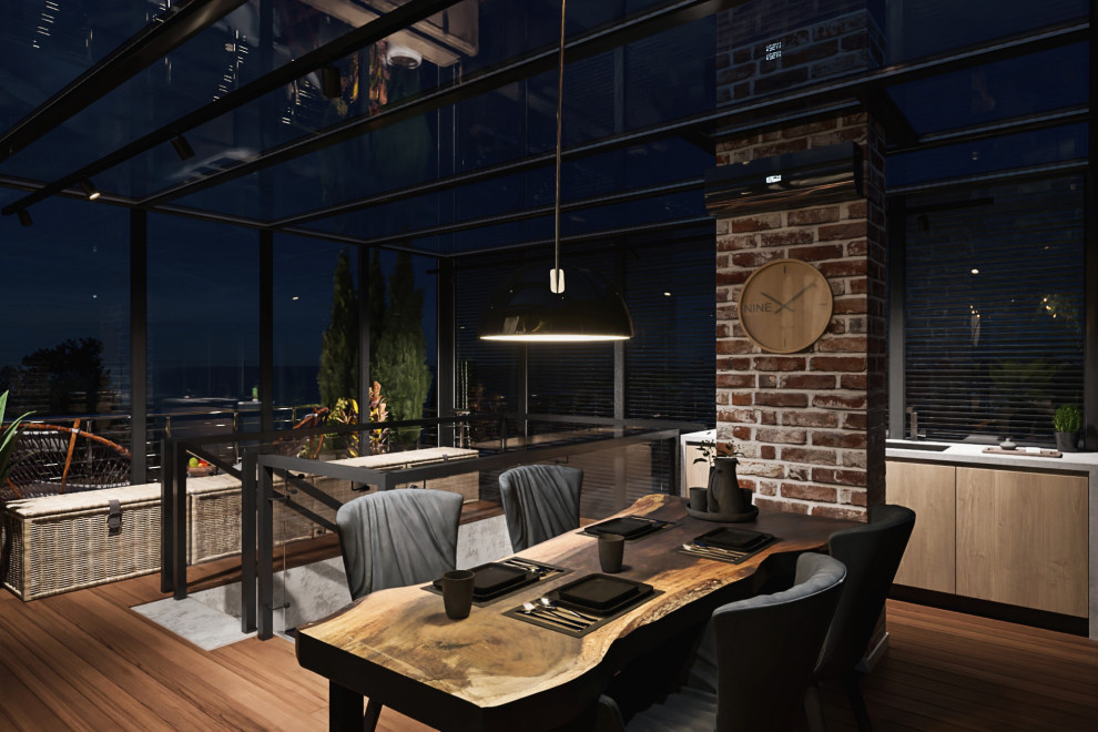 Терраса пентхауса в г. Сочи