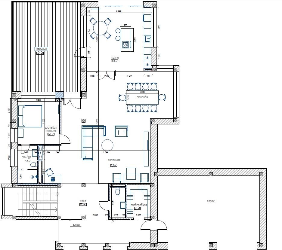 Дом в современном стиле