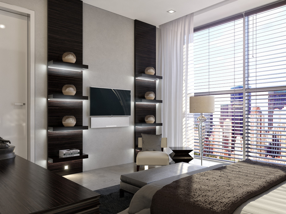 Апартаменты в Нью-Йорке, гостевая комната