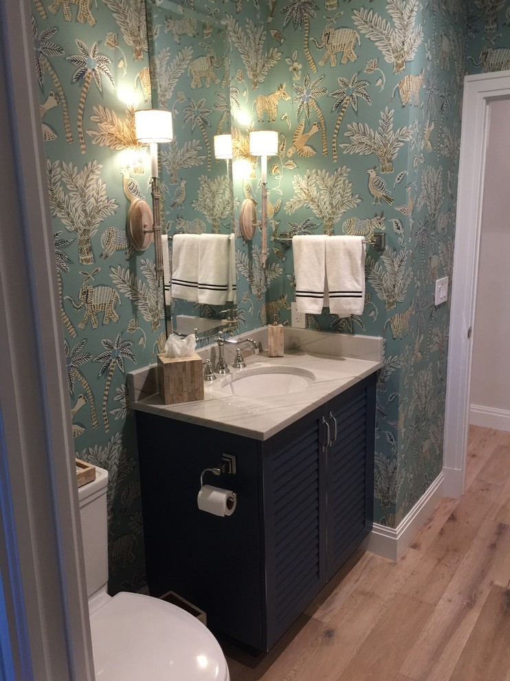Home design - transitional home design idea in Miami
