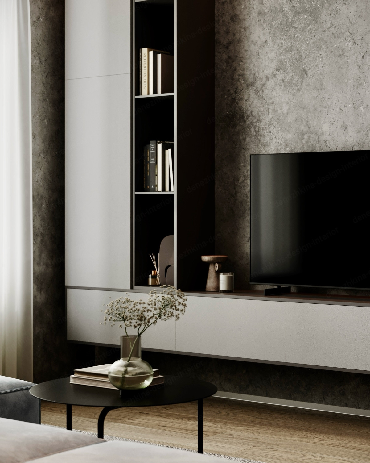 Дизайн проект 3 комнатной квартиры - ЖК Западный порт