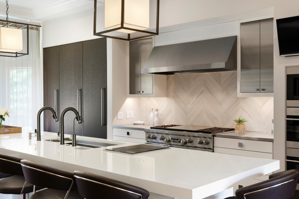 Kitchen - transitional kitchen idea in Minneapolis
