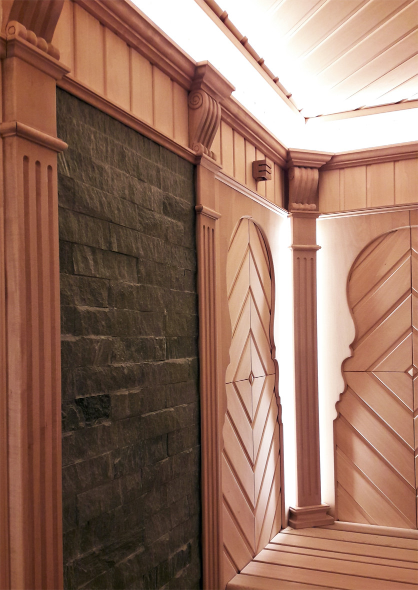 Баня в восточном стиле