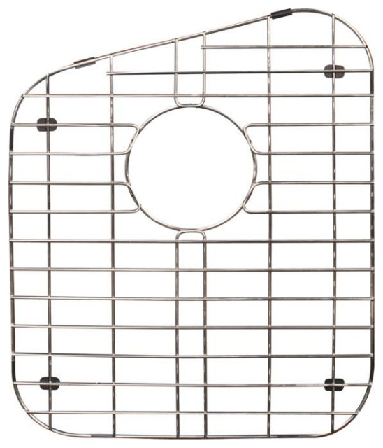 Franke 15 3/4 Single Bowl Stainless Steel Bottom Sink Grid in Chrome