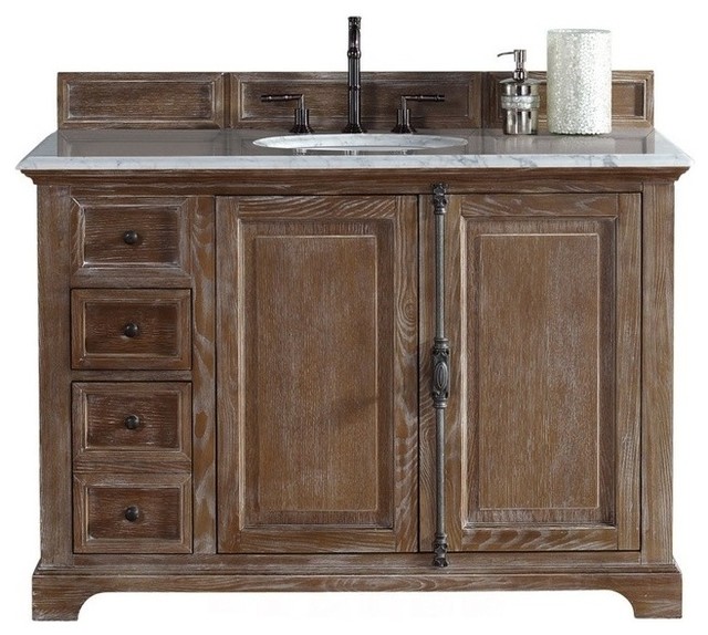 48 Distressed Bathroom Vanity Traditional Vanities And 48 Distressed Bathroom Vanity Traditional Vanities And Sink Consoles By Luxury Bath Collection