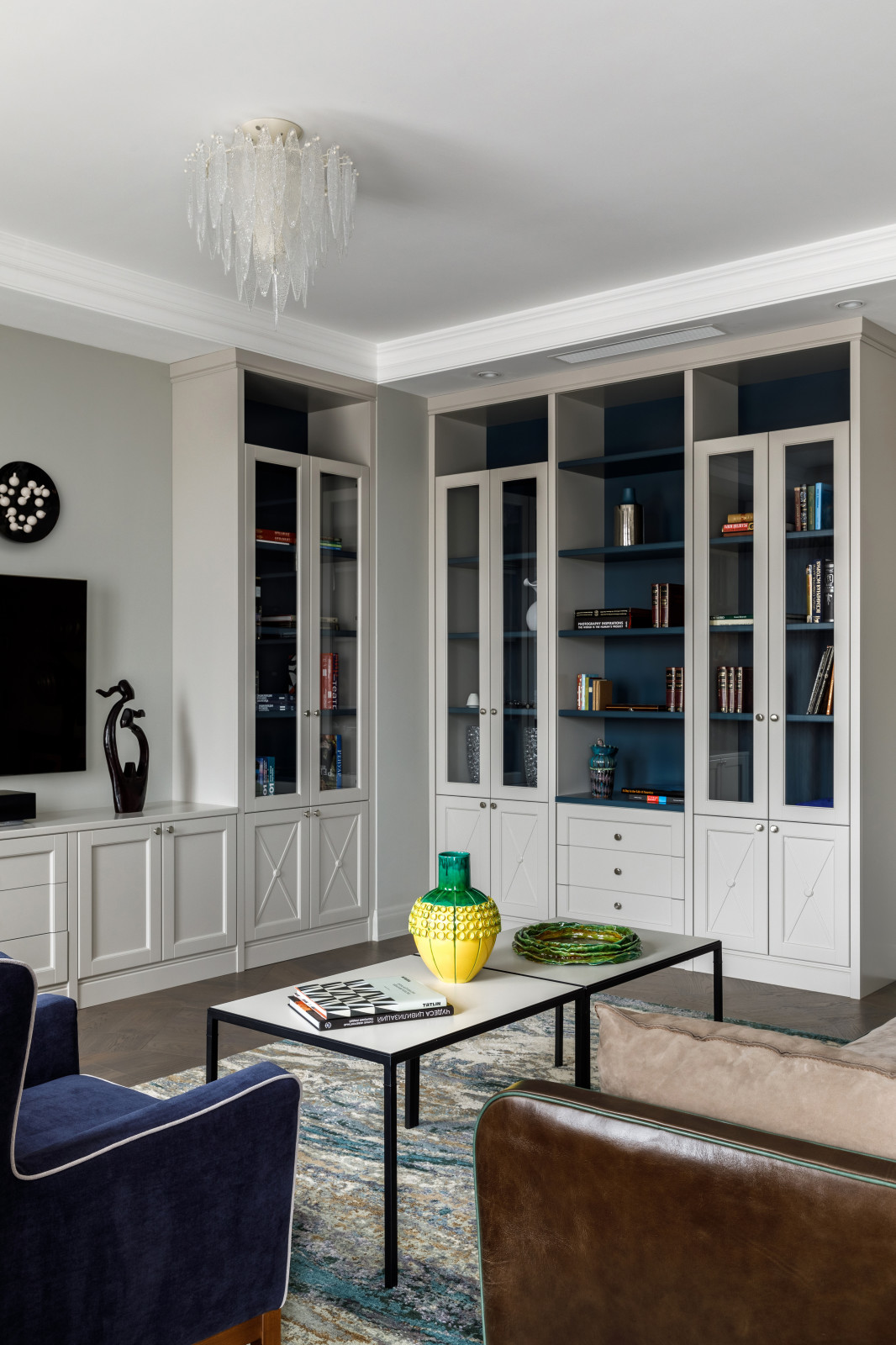 Проект квартиры в Хамовниках. Дизайнер Ирина Бронникова