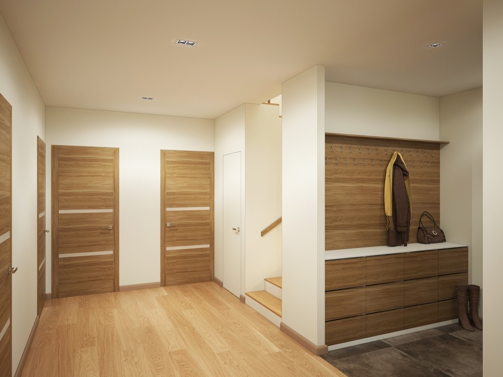 ДИЗАЙН-ПРОЕКТ ДВУХУРОВНЕВОЙ КВАРТИРЫ 203 М2