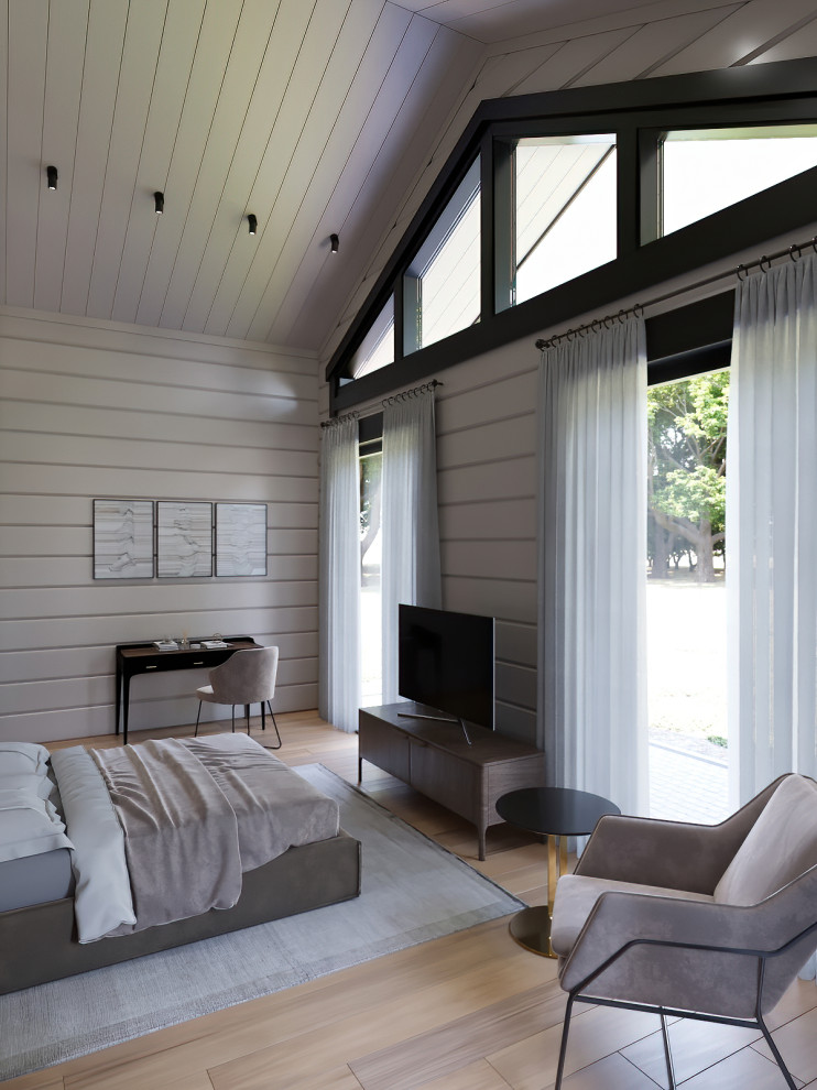 Уютная баня в современном исполнении