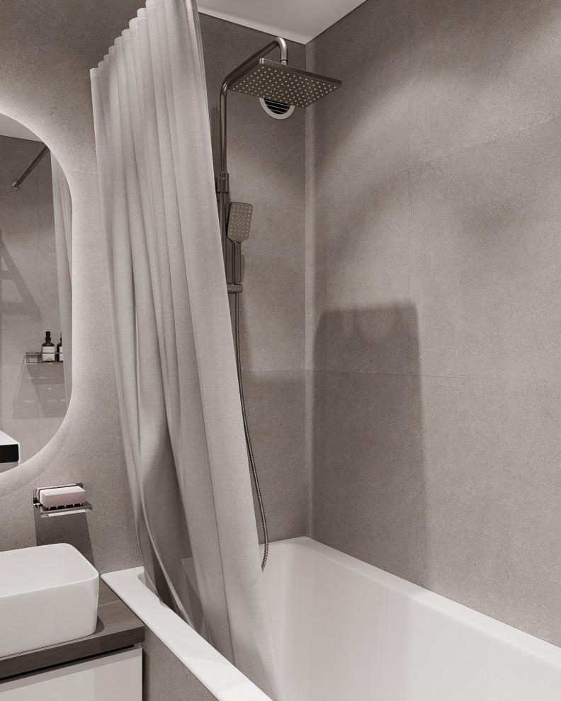 Частичный проект квартиры, 22 кв.м.