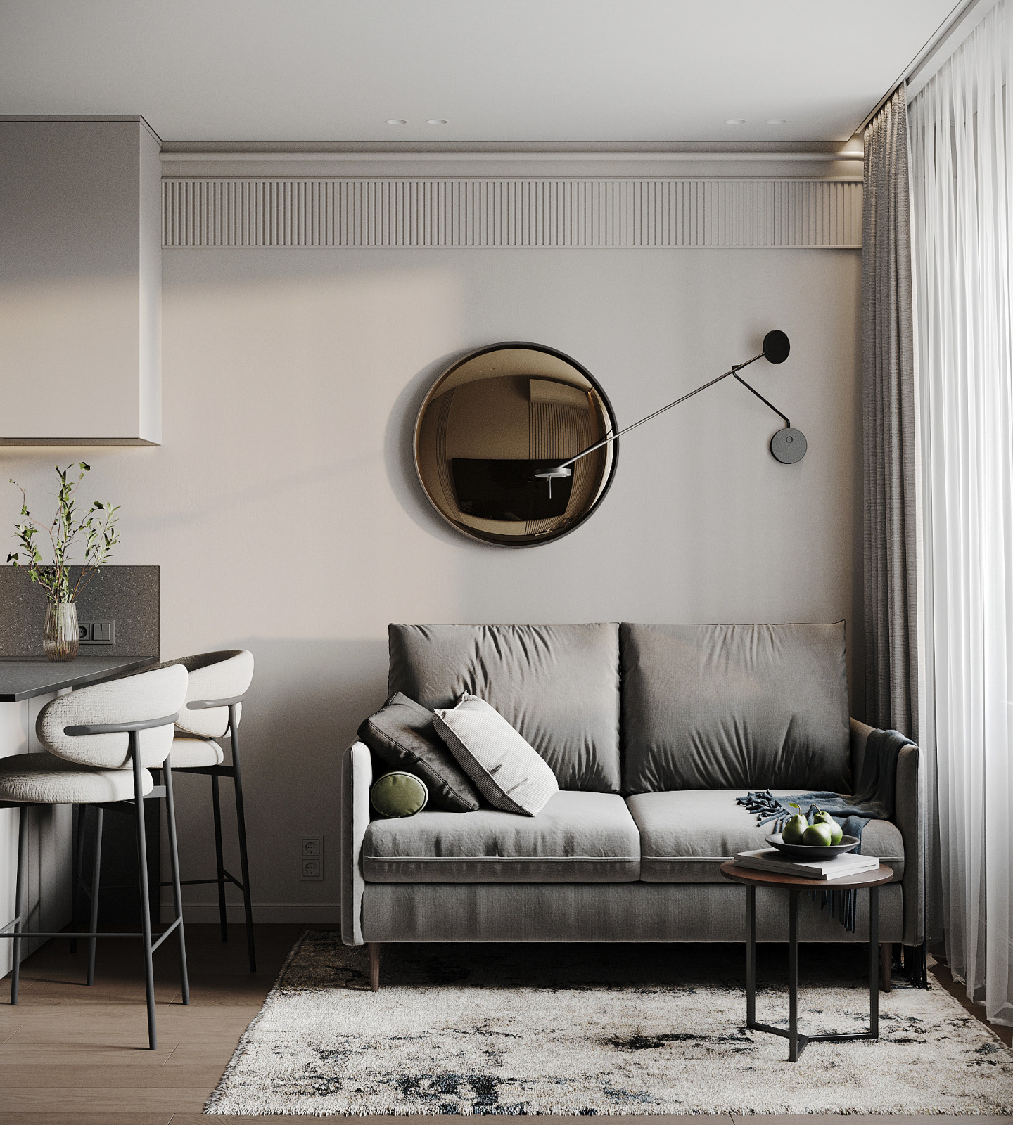 Квартира на Летчика Пирожкова