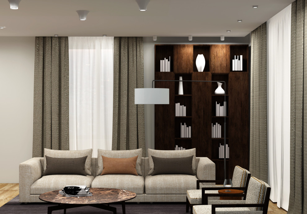 Гостиная для семьи адвоката