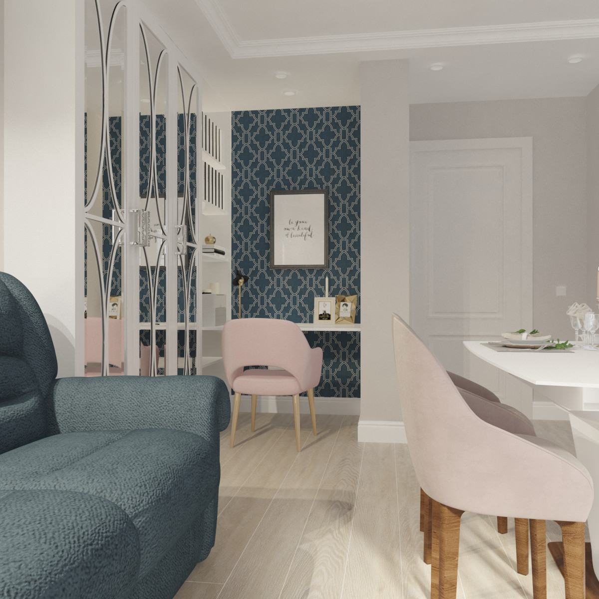 Проект в ЖК Высоково, г.Нижний Новгород.