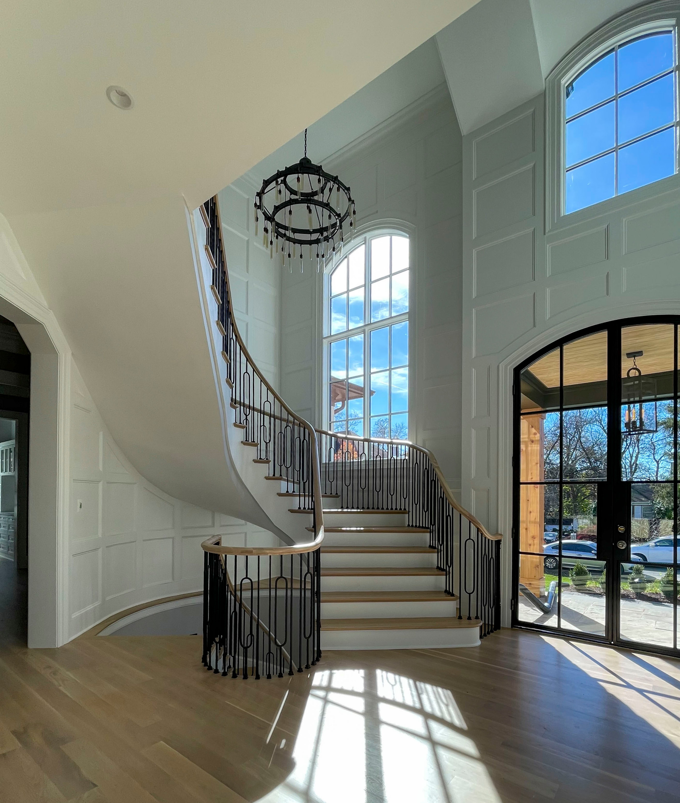 95_Remarkable and elegant floating elliptical staircase, McLean, VA 22101