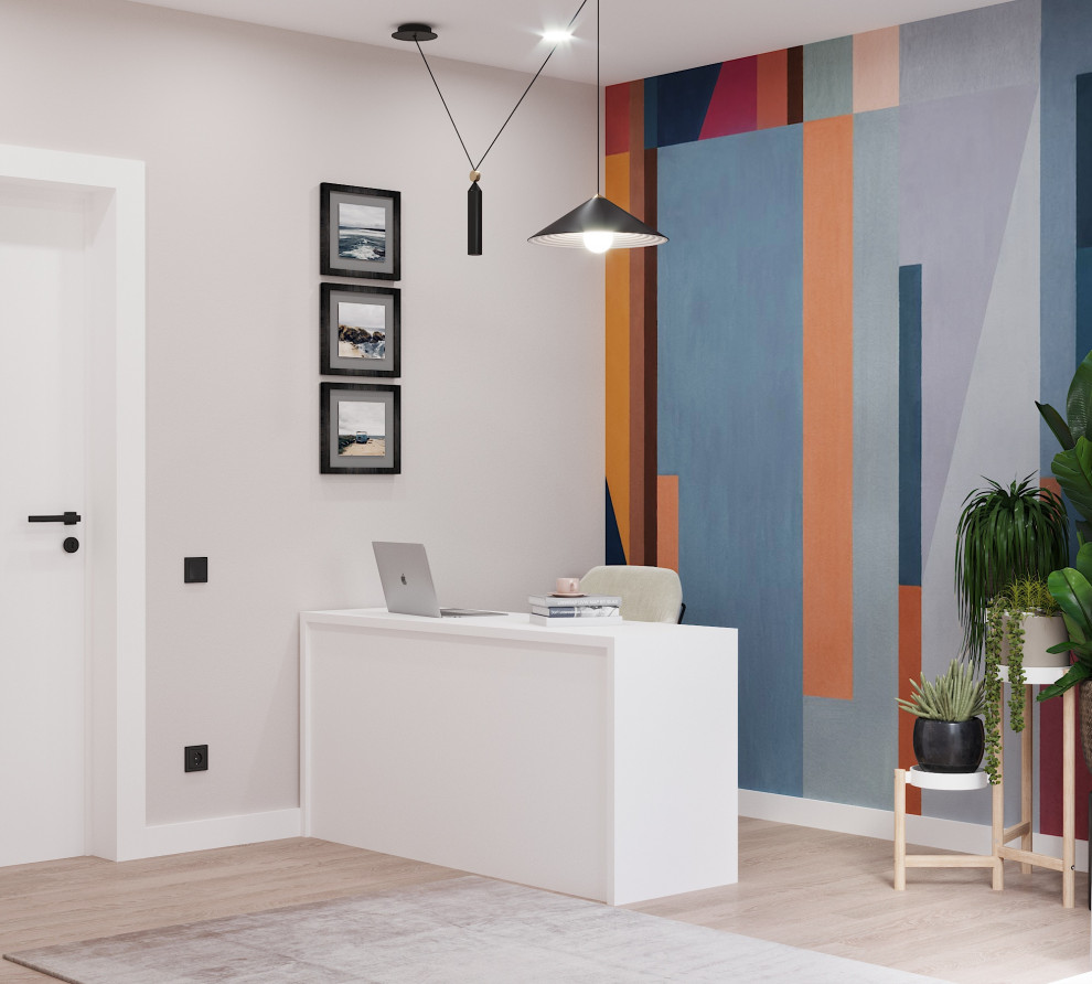 Дизайн-проект квартиры, площадью 99,1 м2 в г. Новосибирск