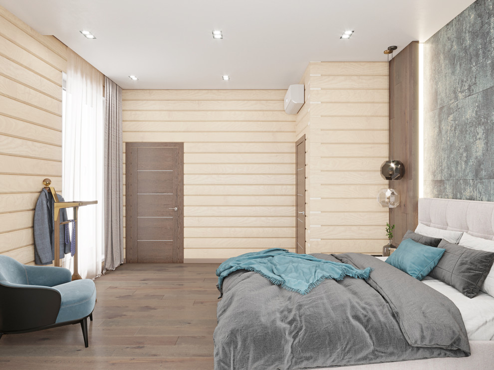 Дом из клееного бруса в пригороде Барнаула