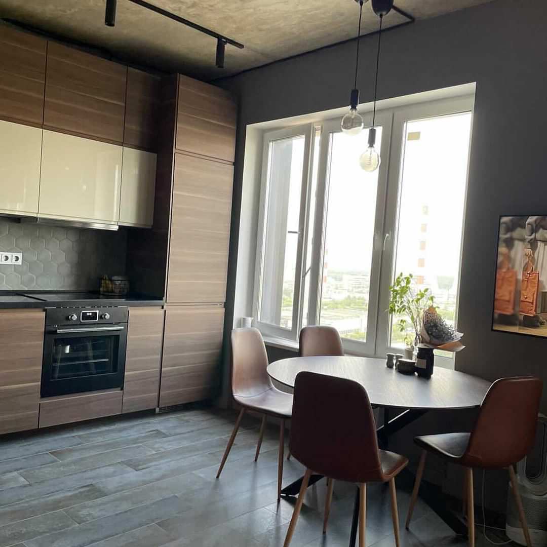 Дизайнерский ремонт квартиры 56 м²  в ЖК "Инновация"