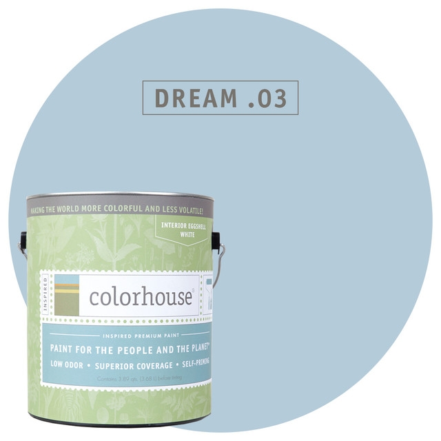 Inspired Eggshell Interior Paint, Dream .03, 5-Gallon