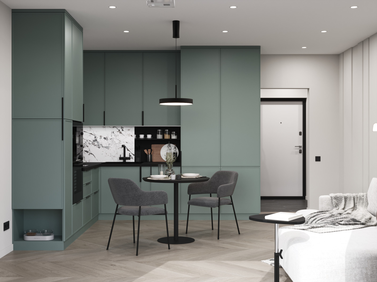 Двухкомнатная квартира 58 кв м для молодой семьи