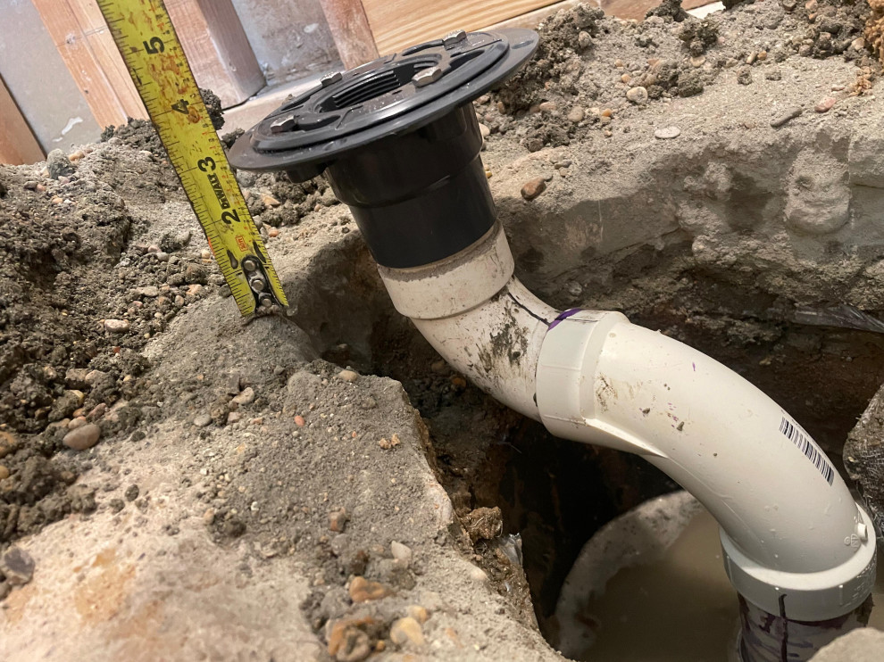 Tile Shower floor Repair- drain repair