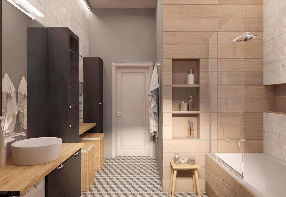 Дизайн ванной комнаты. Частное домовладение г. Ставрополь