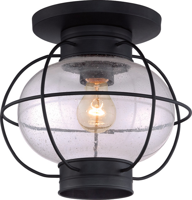 Luxury Nautical Black Outdoor Ceiling Light Small Uql1034 Oslo Collection
