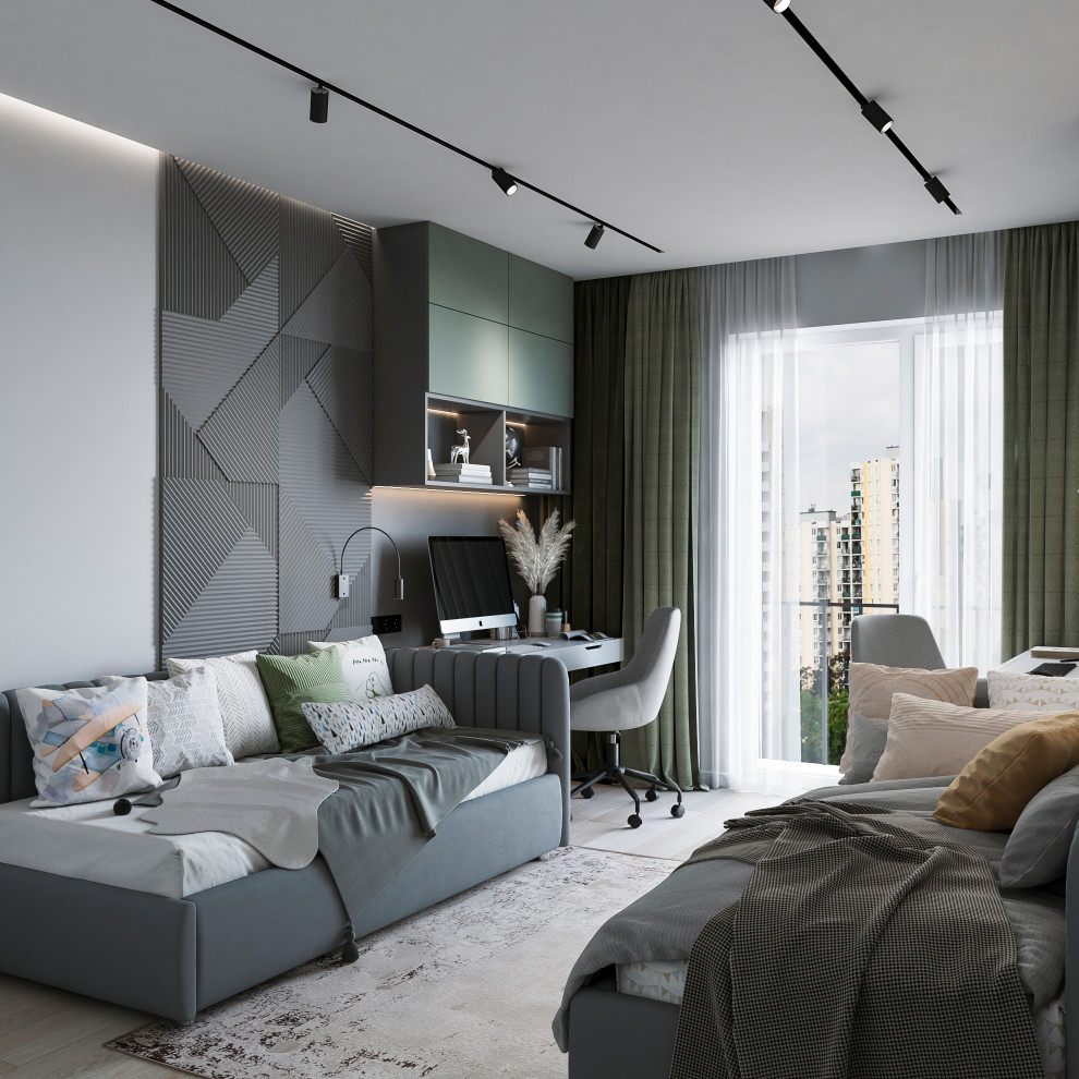 Дизайн квартиры в ЖК "Октябрьский" г.Тюмень