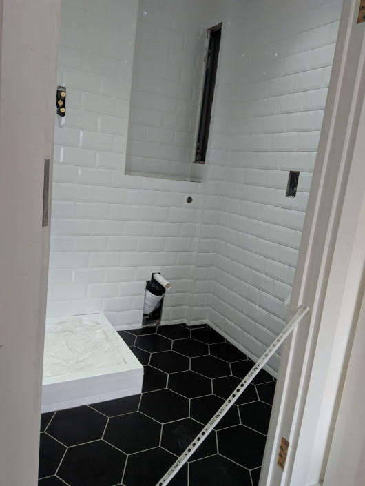 White Or Grey Grout With Metro Tiles? | Houzz Uk