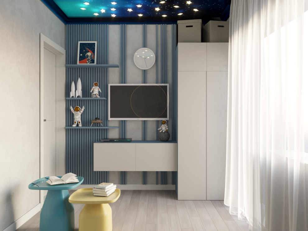 Гостевая из проекта "Цвет настроения синий"