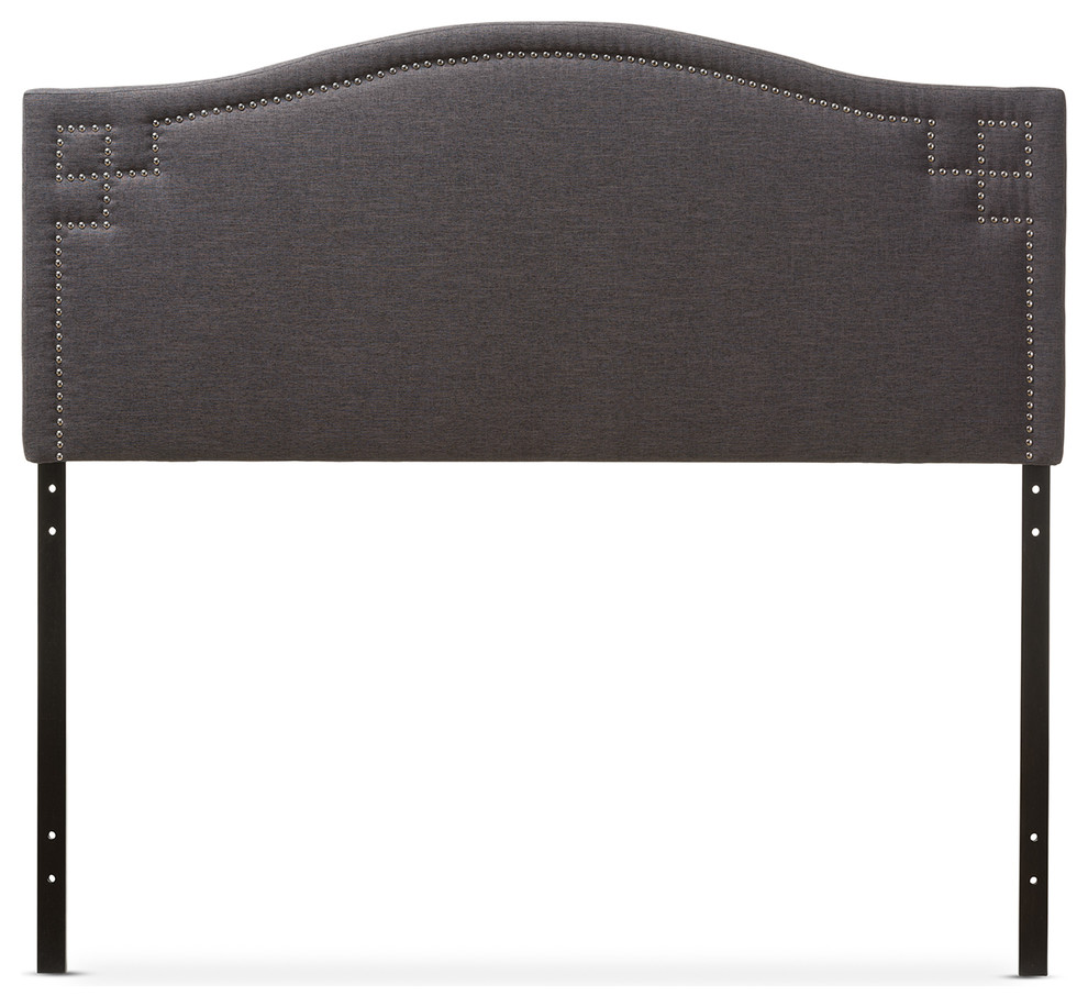 Aubrey Fabric Upholstered Headboard, Full Transitional Headboards