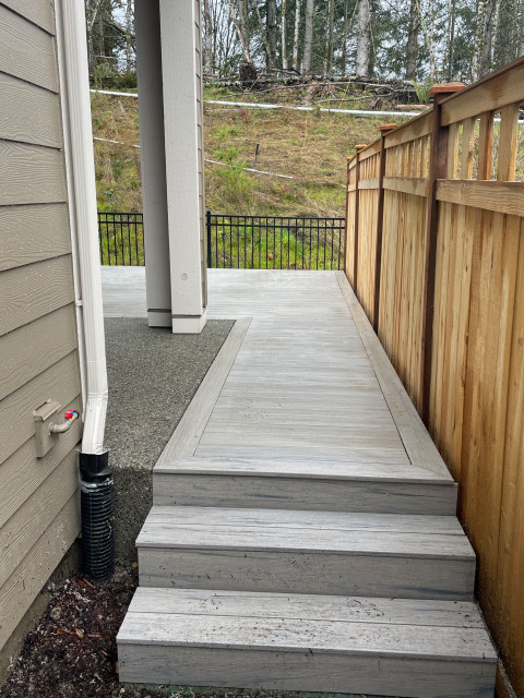 Timbertech deck contemporary-traedaeck