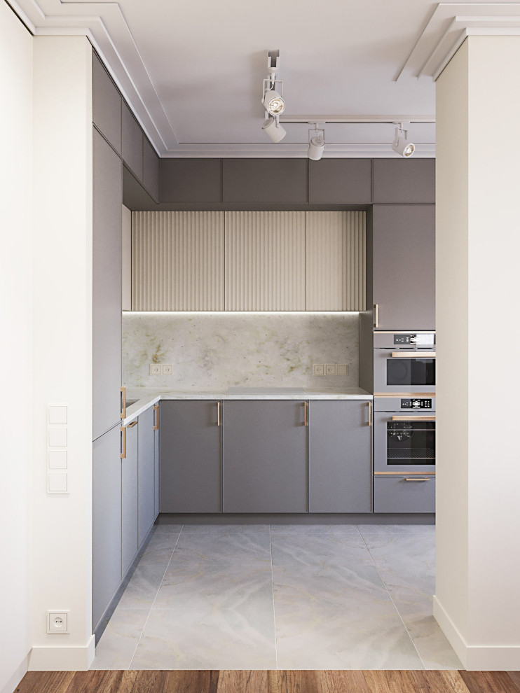 Дизайн кухни-гостиной