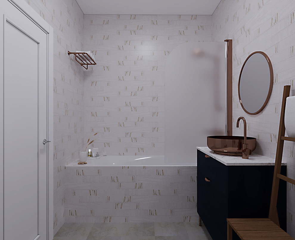 Дизайн интерьера ванной комнаты