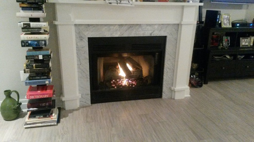 Example of a transitional home design design in DC Metro