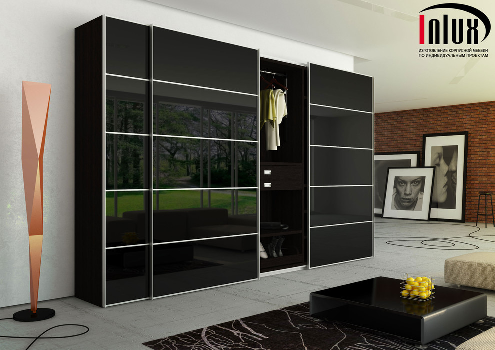 Шкафы-купе "СОФТ" (навесная система раздвижения дверей)