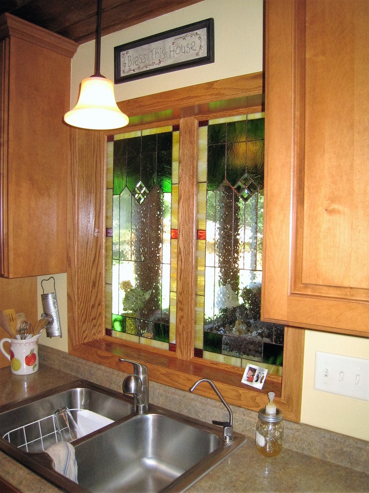 Stained Glass Art! Traditional Kitchen Other by Mainstream