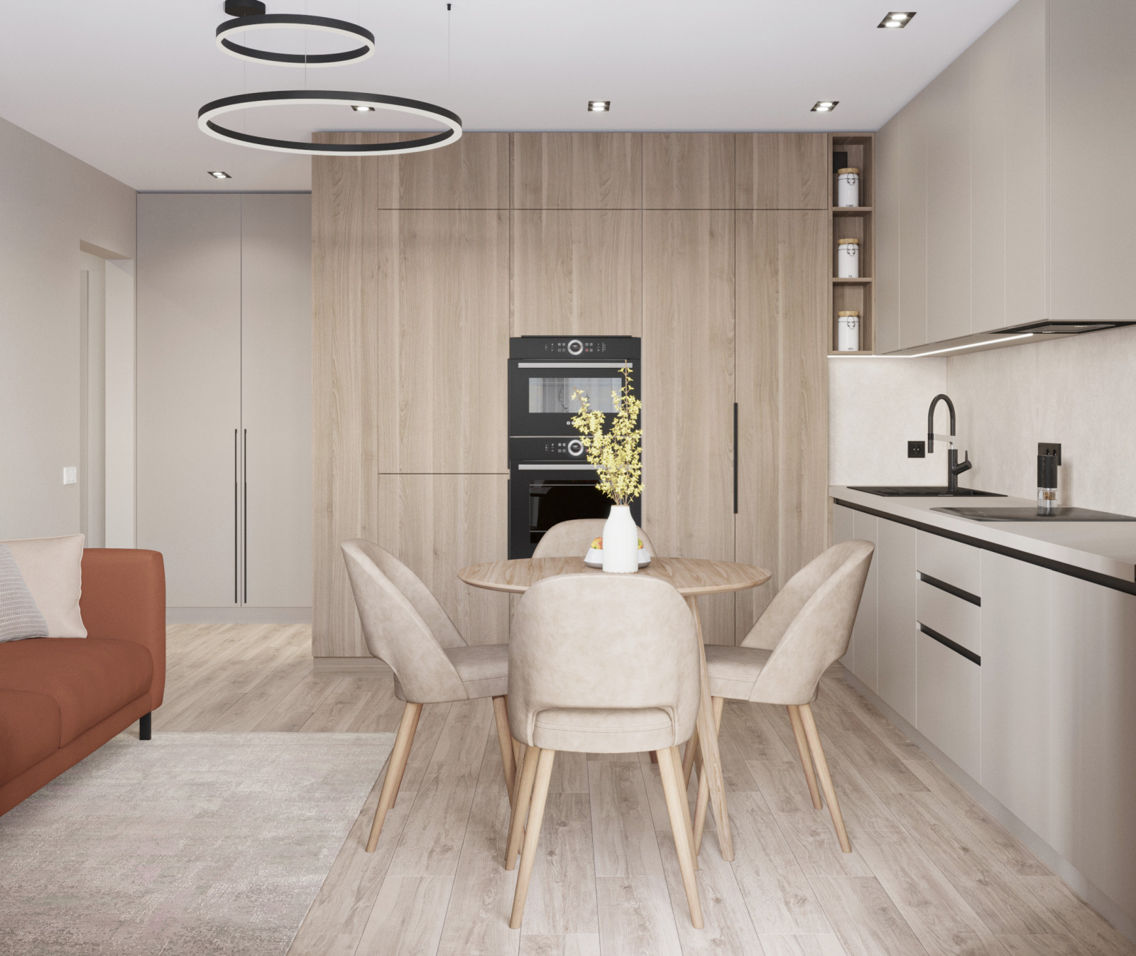 Трехкомнатная квартира, Kopeysk